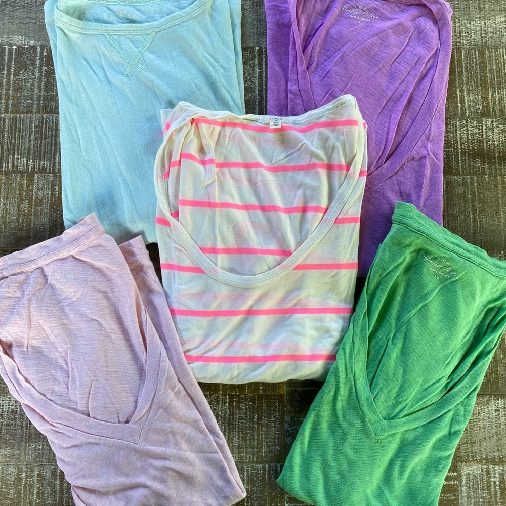 NOT FOR SALE  JCREW Vintage Cotton Tshirt XS & XXS stretchy